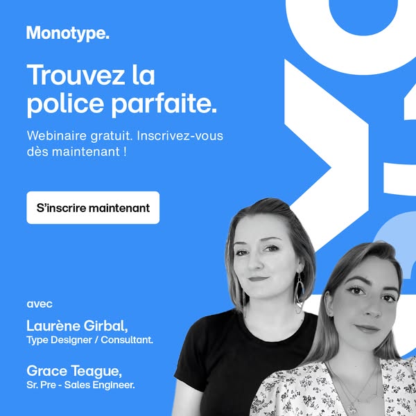 Découvrez une meilleure façon de rechercher, tester et sélectionner des polices pour votre marque et vos projets.