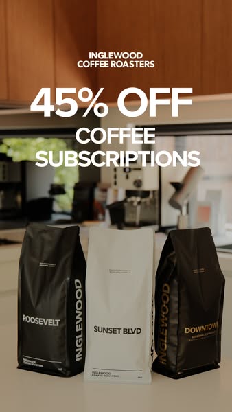 45% off Coffee Subscriptions