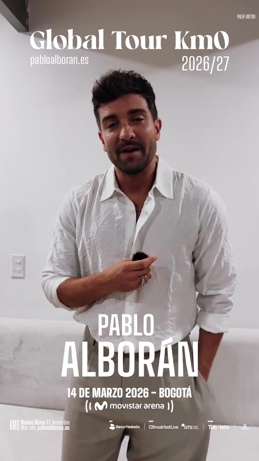 ¡Familia! 🚨 Últimos, últimos sitios para vernos este 14 de Marzo. Me hace muchísima ilusión ver que ya casi no queda nada, ¡va a ser una noche inolvidable!

No os quedéis sin la vuestra, que vuelan. 🕊️

¡Os espero con toda el alma! ❤️🙌