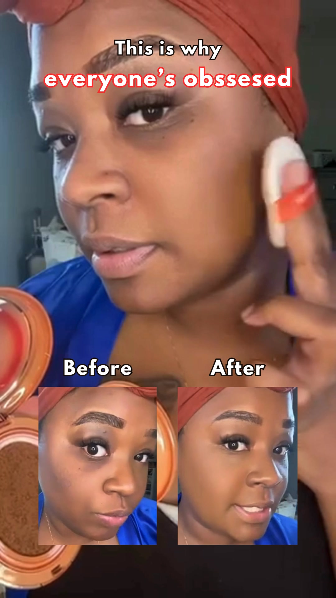 This is why everyone's obsessed. 🤩
Watch how the AI Cushion instantly blurs pores and erases redness with just one tap.
It’s high coverage that looks like smooth, but breathes like your own.
The hype is real. Experience the viral finish.
Shop the #1 Cushion now! 👇