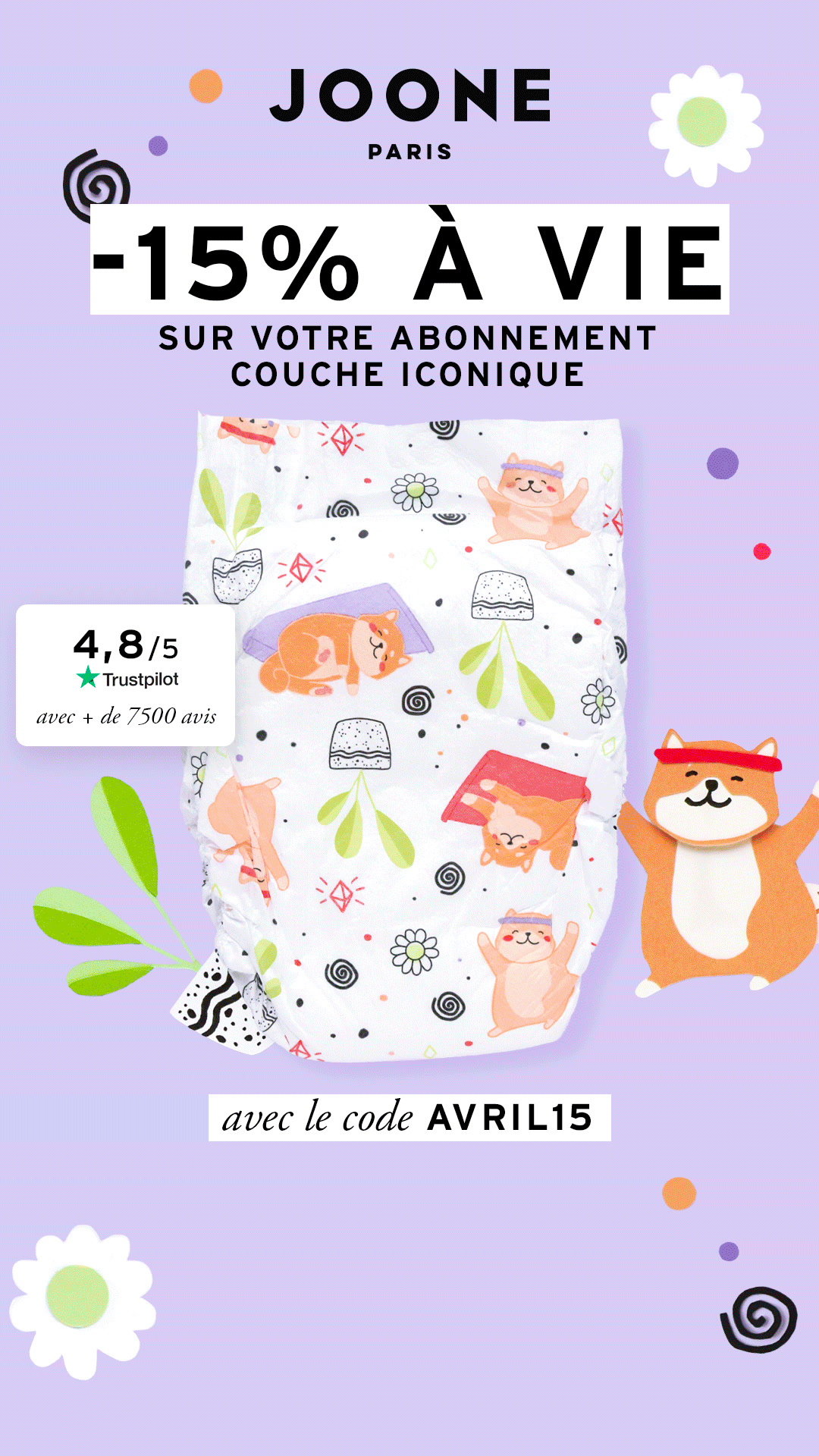 -15% À VIE avec AVRIL15 🎁
