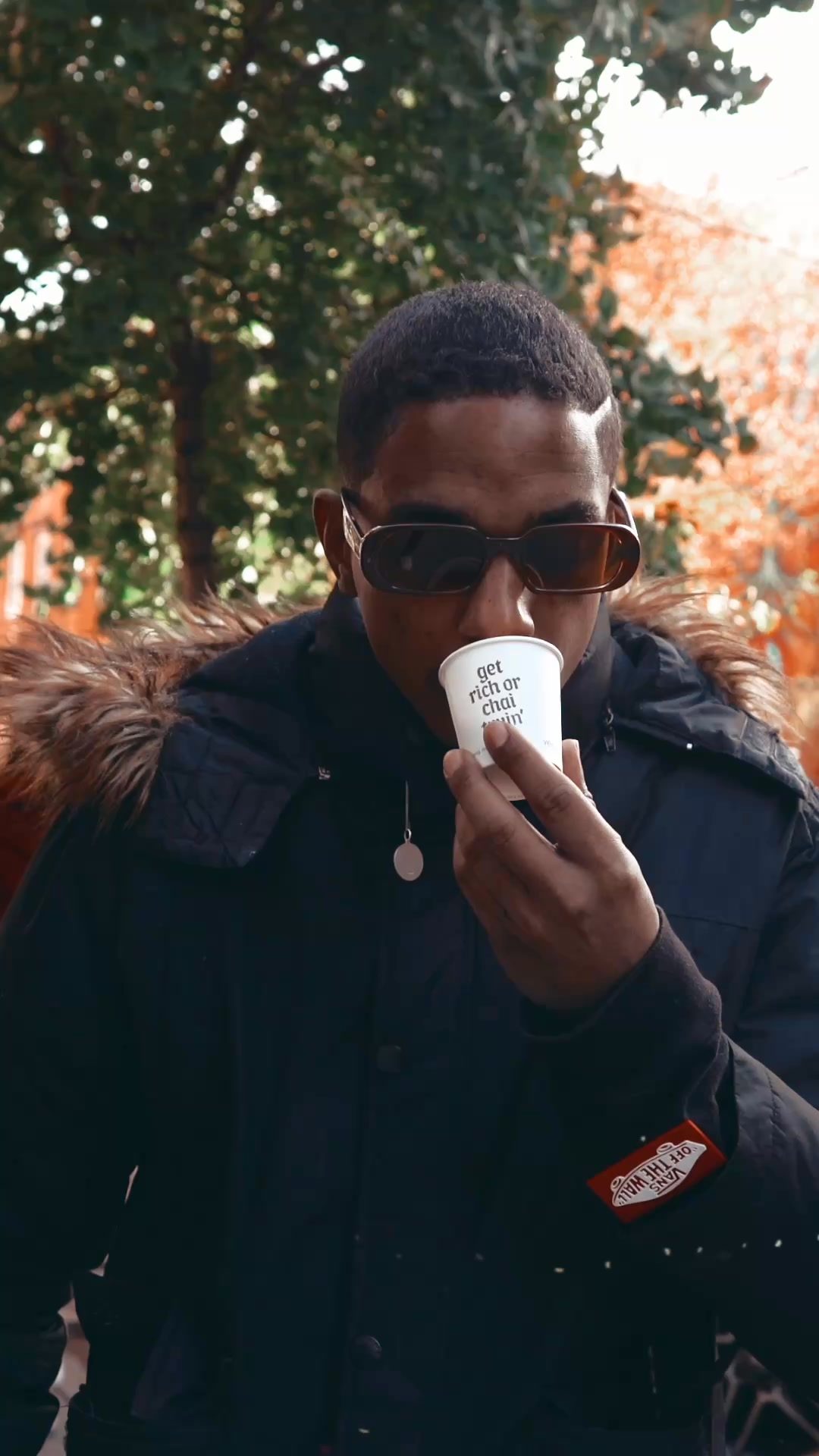 Strong chai. No sugar. Customize your cup.