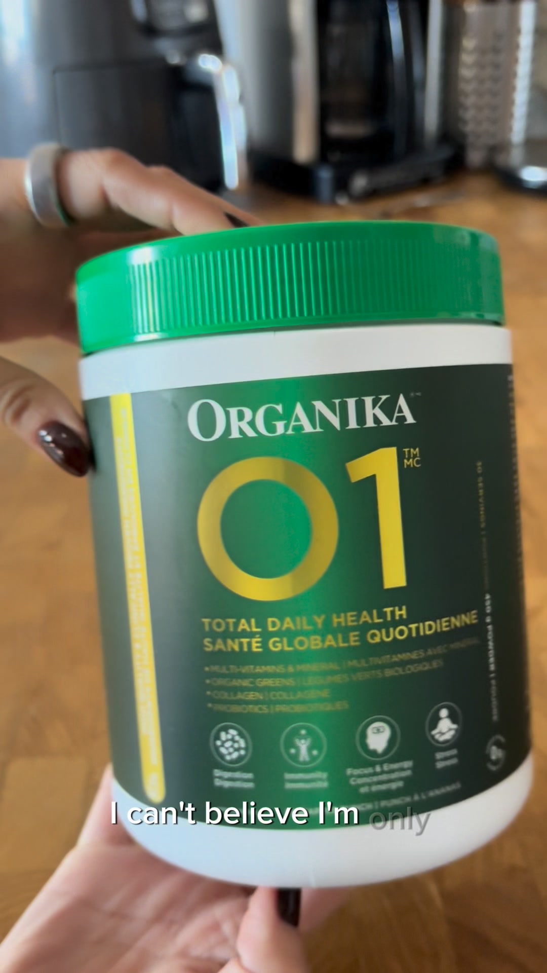 Swipe up to fuel your day the simple way.