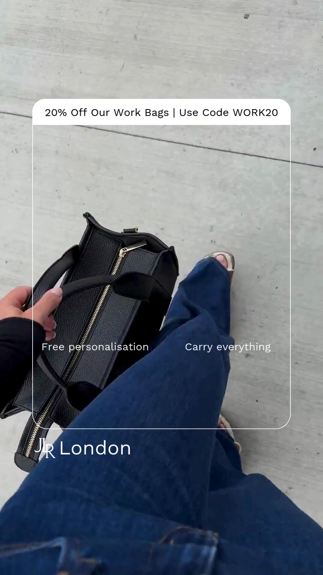 Work Bags 20% Off Today