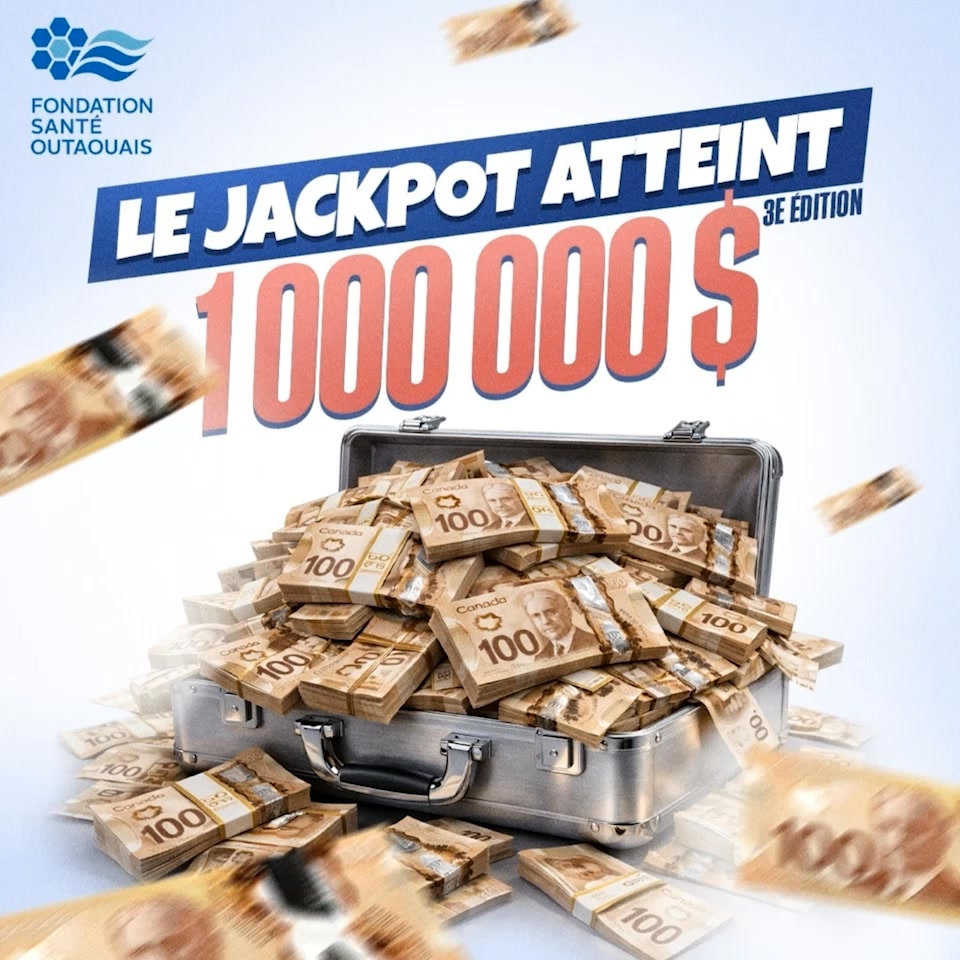 + de 1 000 000 $ en jeu