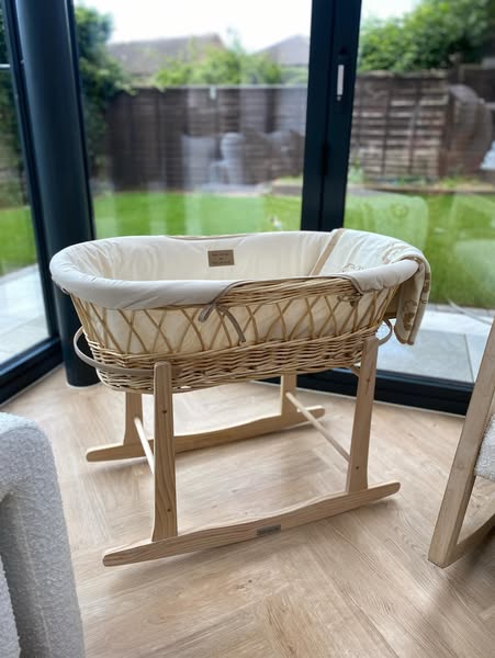 Sustainably Sourced Palm Moses Basket 💝
