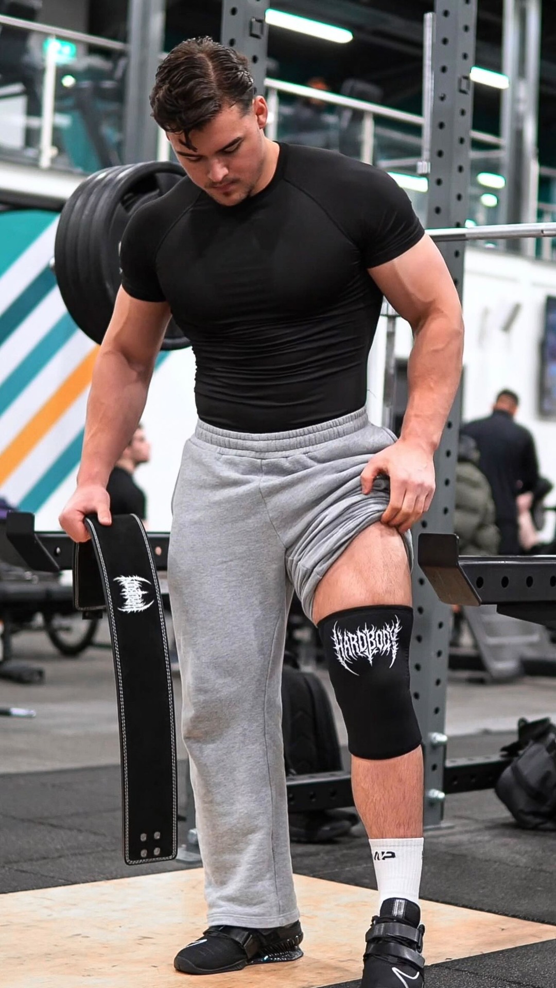 Demon drops in 1 day at 6pm U.K. time! A 10mm Lever Belt, MVPro Knee Sleeves, Wrist Wraps, Hoodie, Joggers & T-Shirt, all in our new Demon design! 😈 #hardbody #demon #yourstomake #strengthclub