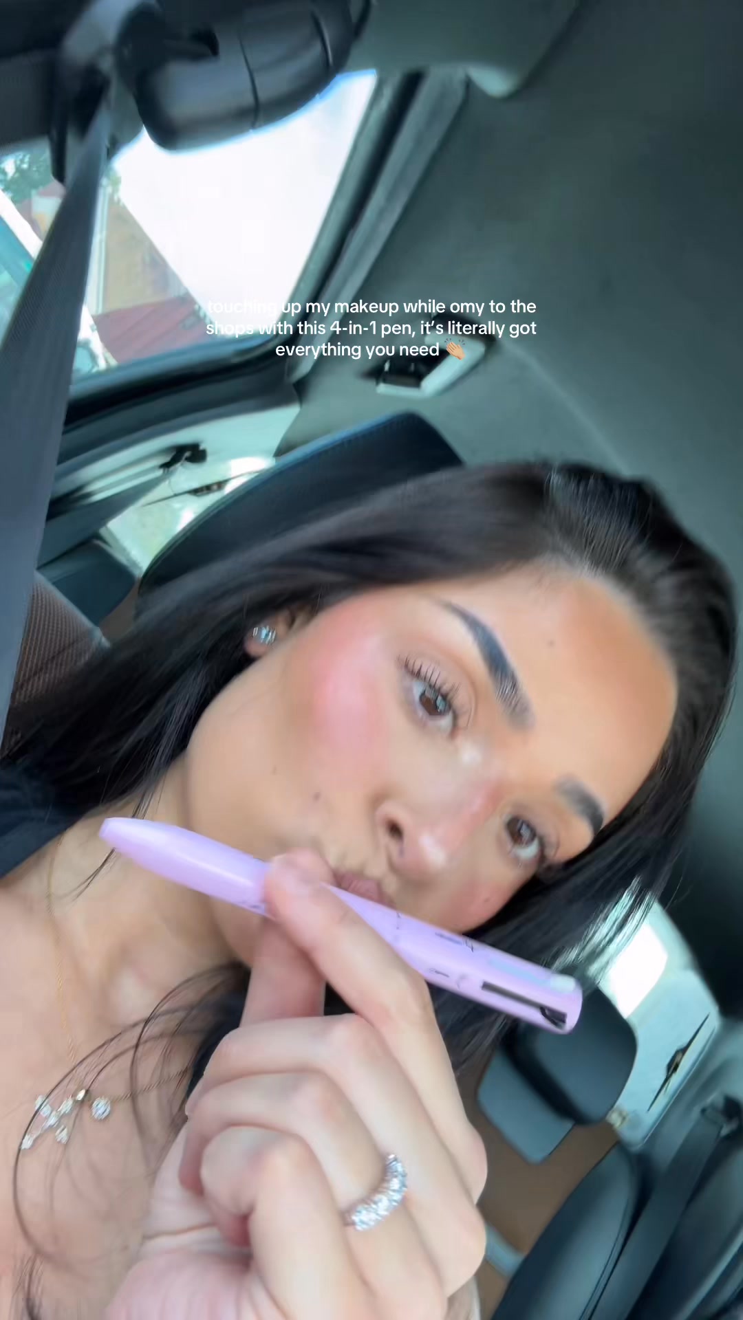 Say goodbye to cluttered makeup bags!
Get 4 must-haves in one: Lip liner, Eyeliner, Brow Pen & Highlighter