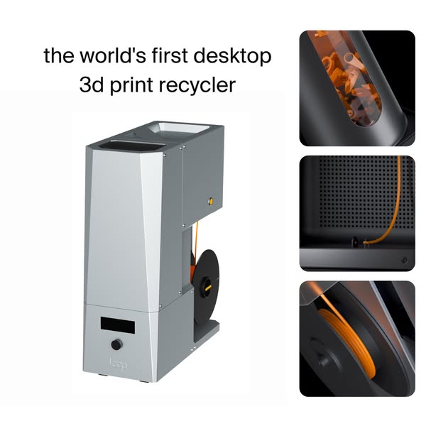 The World's First Desktop 3D Print Filament Maker