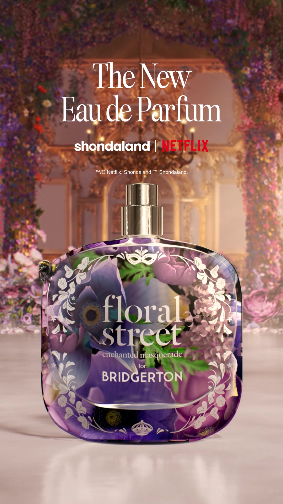 The new eau de parfum, created for Bridgerton.