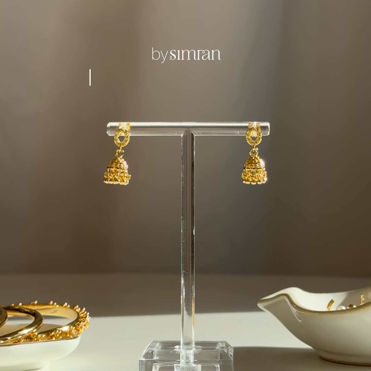 Everyday Jhumka Studs | 1 Year Warranty