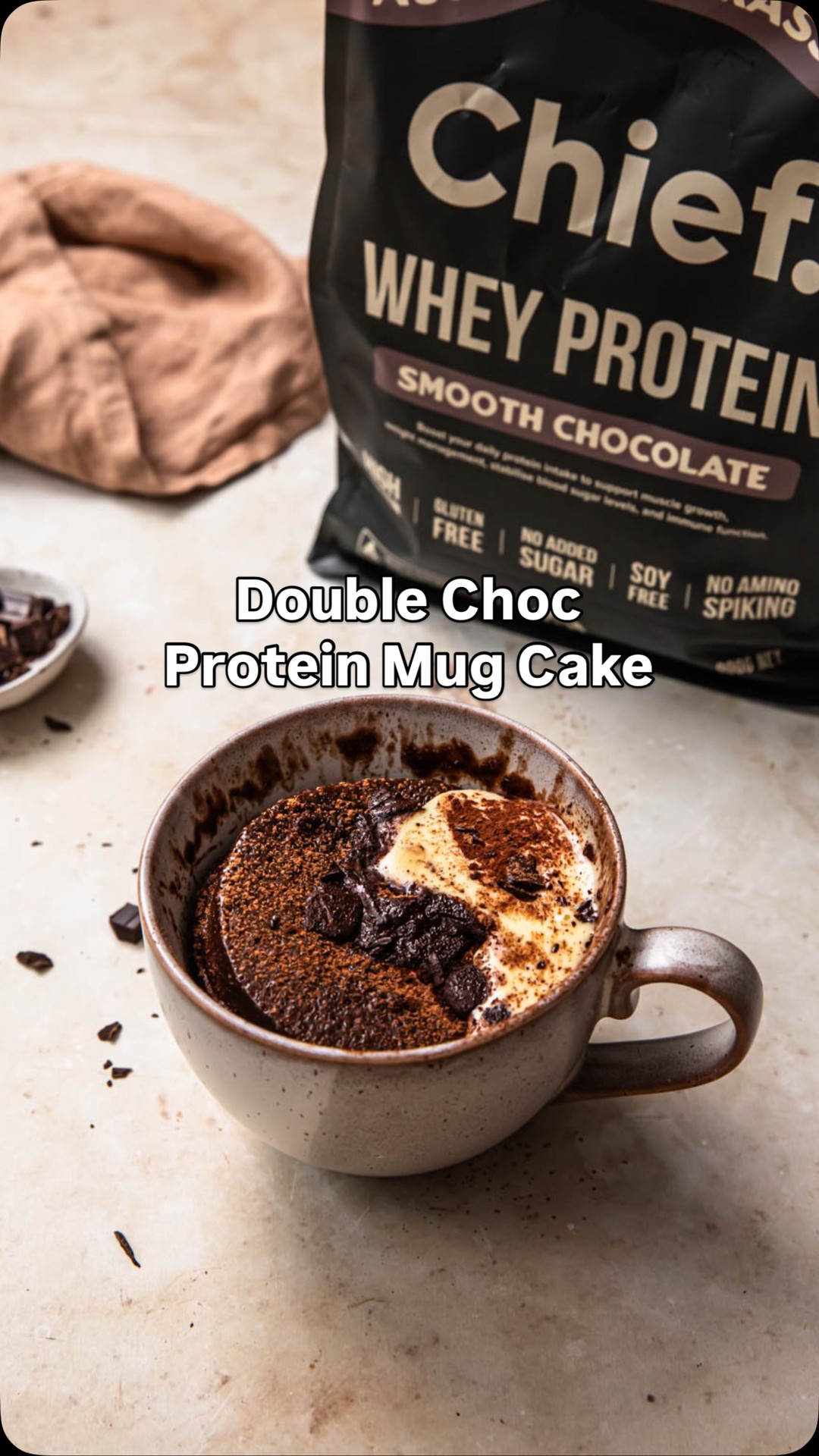 HIGH PROTEIN CHOCOLATE MUG CAKE

If you love a mug cake and you love a healthy sweet treat then you will love this Double Choc Protein Mug Cake, made using @chief.nutrition Smooth Chocolate Whey Protein Powder.

If you’re adding protein powder into your diet then I definitely recommend choosing a quality brand like @chief.nutrition 

I’m a big fan because it doesn’t contain any artificial colours, flavours or additives.

Want the recipe? Comment ‘MUG CAKE’ & I’ll send you the link.

https://wearechief.com/blogs/recipes/chocolate-mug-cake

#healthyrecipes #healthydesserts #glutenfreerecipes #glutenfreebaking #almondflourrecipes #mugcake
