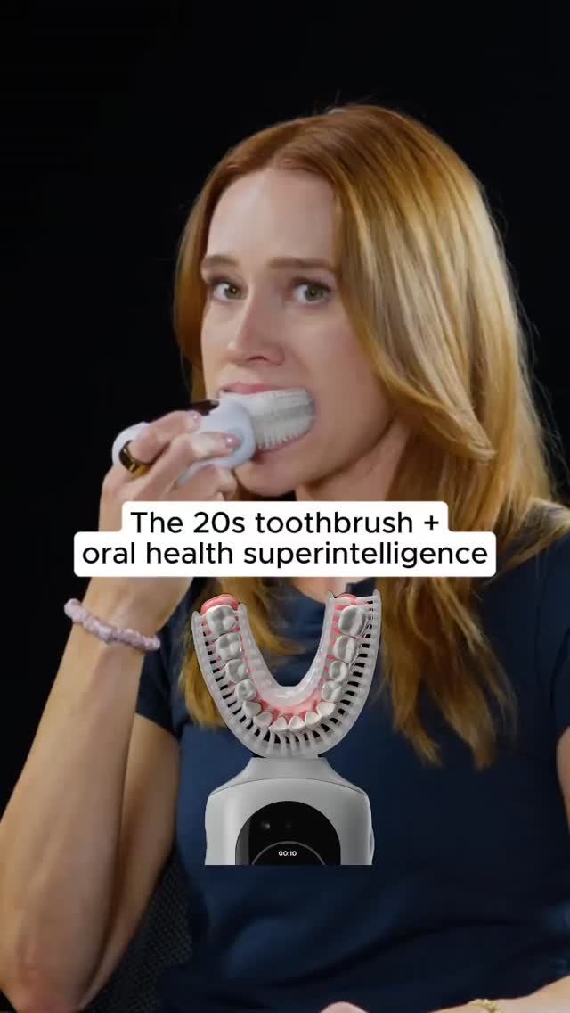 The Feno Smartbrush started as a 20-second toothbrush. But we went way beyond that.

The built-in scanner can give you a digital dental exam every day - analyzing teeth, gums, soft tissue, and tongue. Think about it: you see your dentist twice a year, maybe get X-rays once. Now you get daily insights.

We call it "oral health superintelligence." Track how long issues have existed, whether they're improving or worsening, and connect it all to your overall health.
