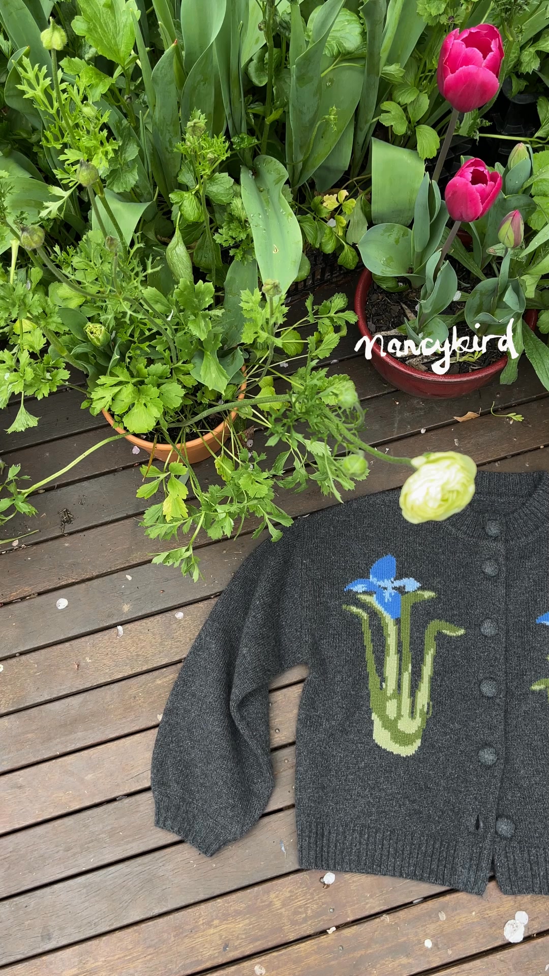 Meet Iris ~ A softly structured cardigan designed for layering.