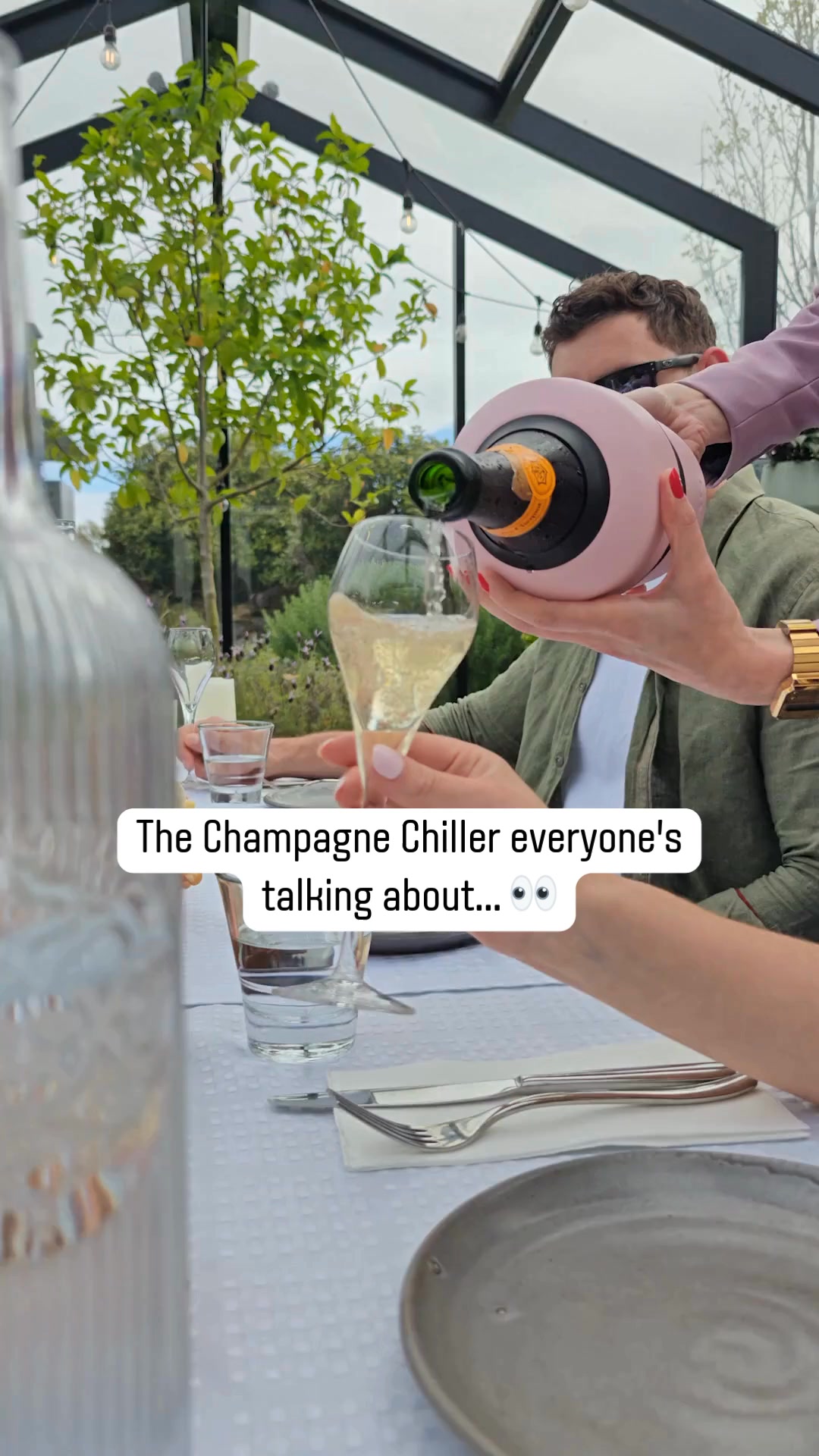 The Champagne Chiller everyone’s talking about... 👀
