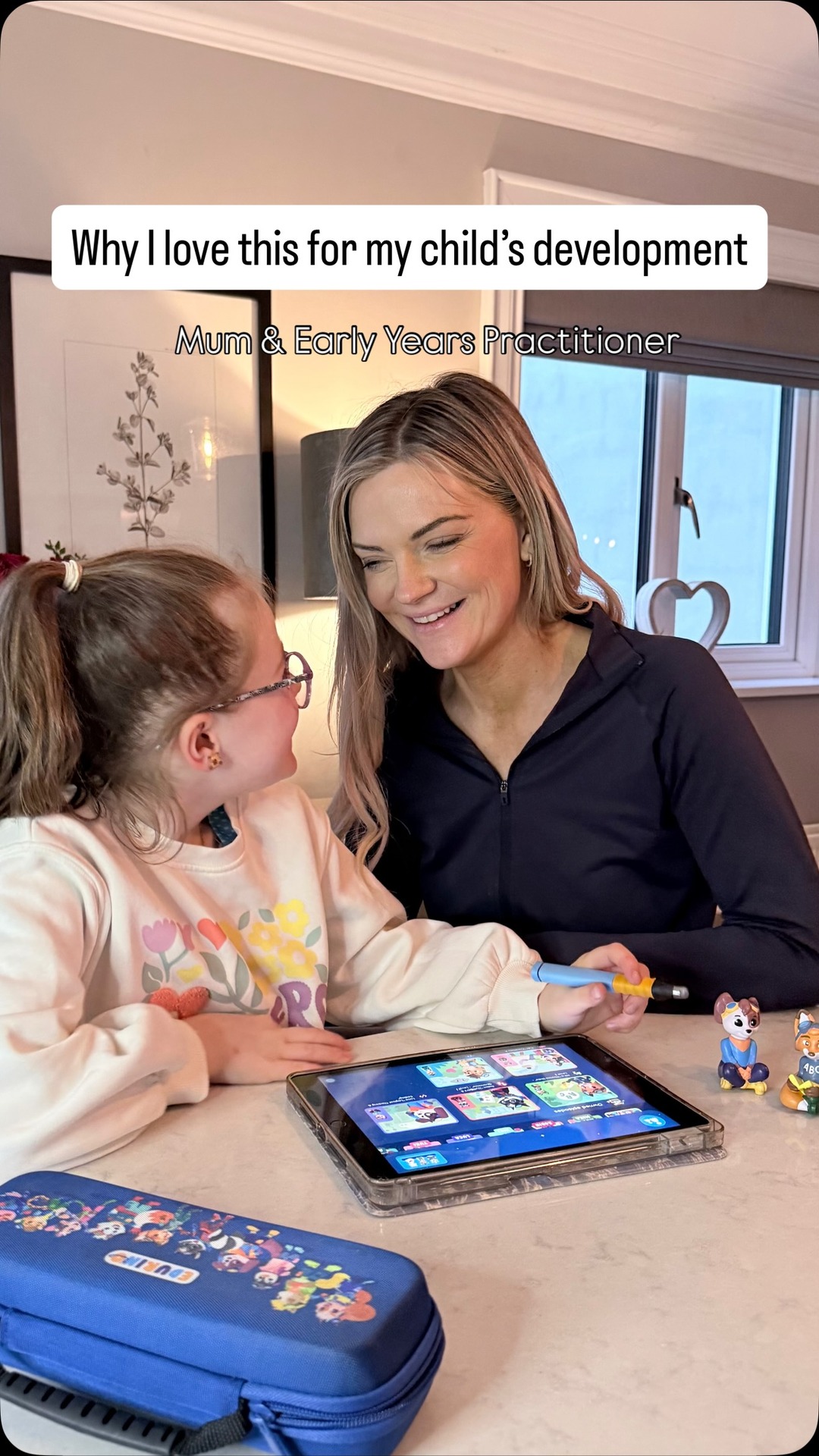 As both a mum and an early years practitioner, I’m always looking for ways to make learning feel purposeful, engaging and genuinely helpful at home.

This has quickly become one of my favourite ways to support my child’s development in a way that still feels like play. From building early reading and number skills to supporting focus, fine motor control and confidence, I love that it mirrors the kinds of foundations children are already working on in the early years.

The pen encourages proper pencil grip and hand-eye coordination, the characters make it fun and motivating, and everything feels calm and structured rather than overstimulating. It’s one of those things that feels enjoyable for them, but reassuringly purposeful for us as parents too.

We’ve genuinely loved using it at home and it’s been such a lovely way to support learning together 🤍

LISA15 (gives 15% off all bundles) - only valid until March 1st and not combinable with other codes

#learning #educational #app #childdevelopment #ad