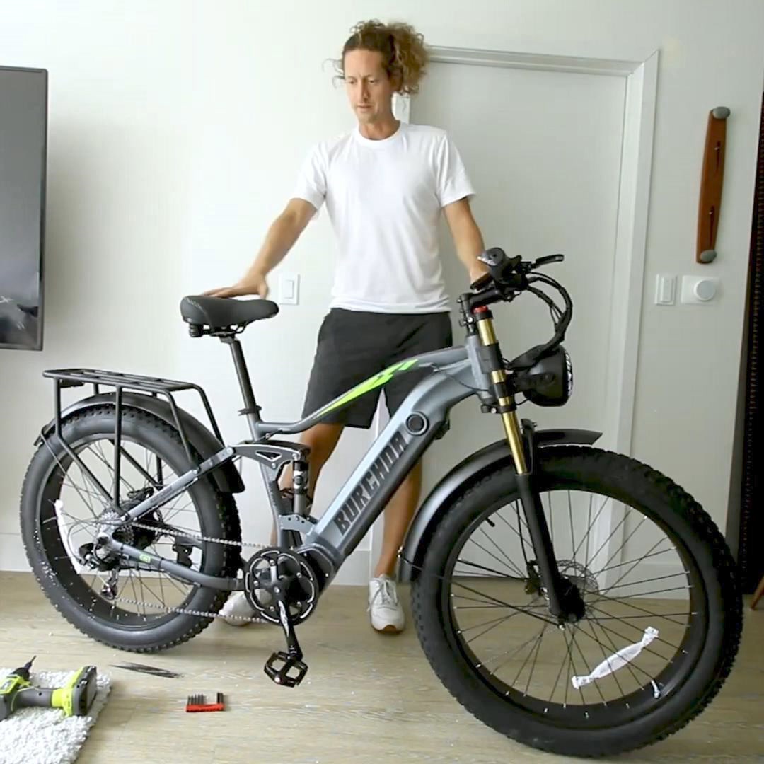 Free Shipping & 2-Year Warranty - Burchda Electric Bike