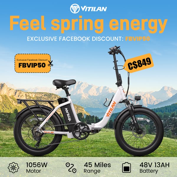 🔥Only C$849,use code 【FBVIP50】 and save €50 — Facebook exclusive!