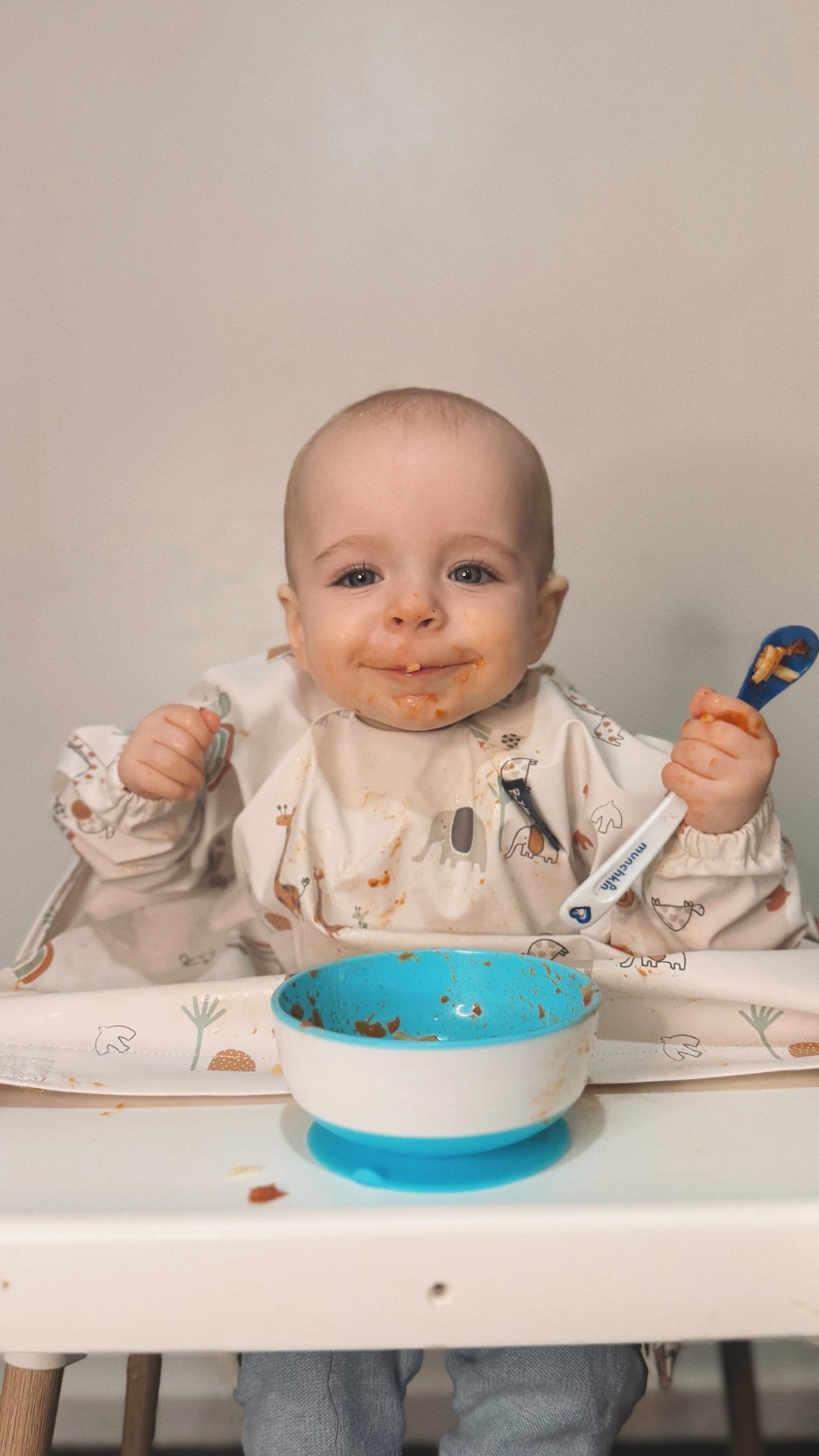 [ad] 𝚃𝚑𝚒𝚗𝚐𝚜 𝙸 𝚠𝚒𝚜𝚑 𝙸 𝚑𝚊𝚍 𝚠𝚒𝚝𝚑 𝚖𝚢 𝚏𝚒𝚛𝚜𝚝 𝚋𝚊𝚋𝚢 🤍

By baby number three I’ve realised the little things that make weaning easier are the ones that stick around. Literally ✨

From suction plates that actually stay put, to White Hot spoons that tell you if food is too hot and a spill-proof 360° cup that helps little ones drink independently. 🌈

You can shop the munchkin_uk Easy Weaning Bundles now on amazonuk 🧡

#weaningjourney #mumofthree #babyweaning #munchkinmoments amazonfinds