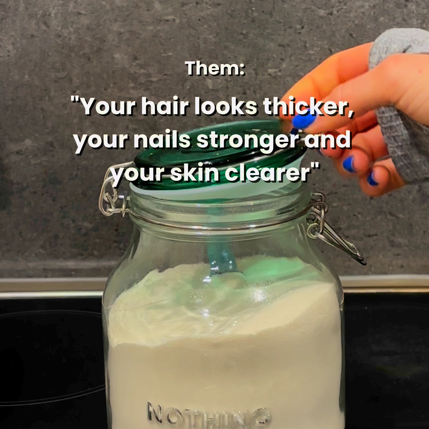 The Secret to Strong Hair and Glowing Skin ✨