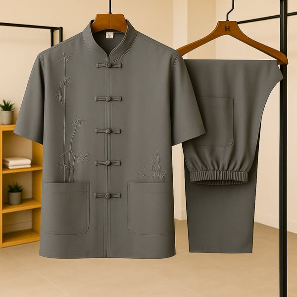 Hanfu Embroidered Silk-Blend Set | 60% OFF Sale