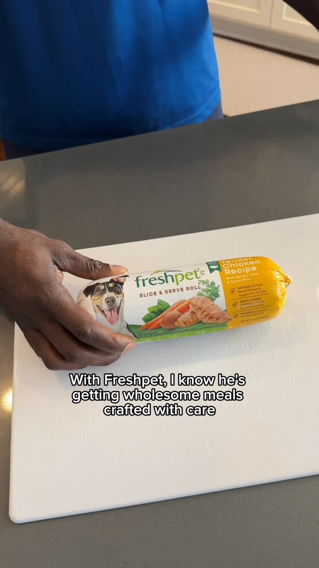 Real food is for the whole family, and Freshpet makes it so easy!