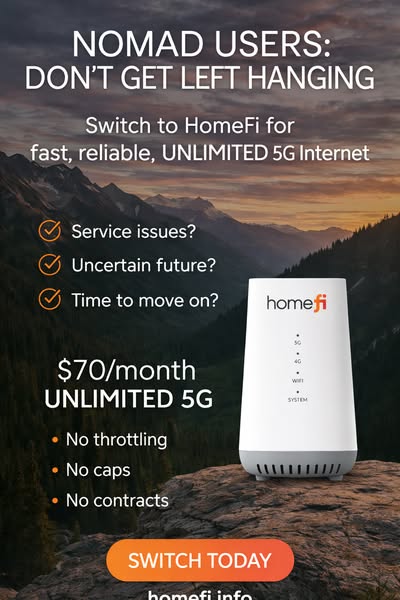 Nomad Users: Don’t Wait.