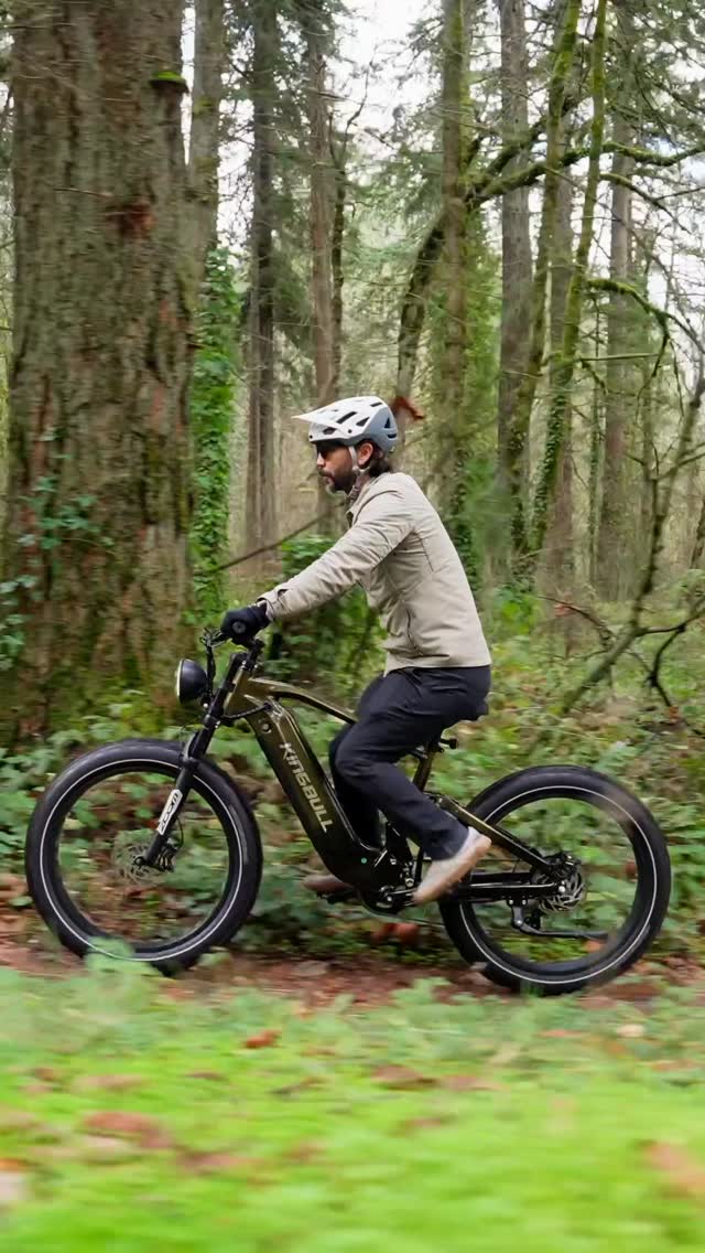 Fat tires, full suspension, and made to go the distance. Check out our review of the @kingbullbike EX Titan on our YouTube channel and our website. #kingbull #ebike #electricbike