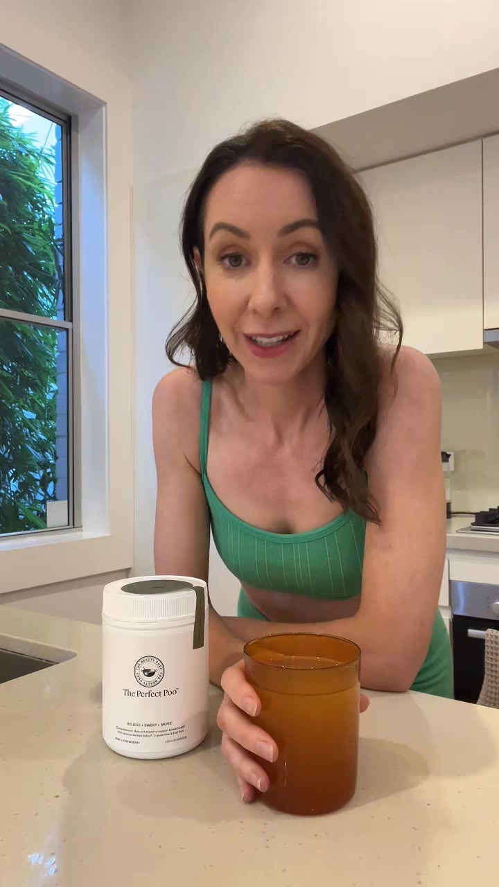 Drink this. Poo well.