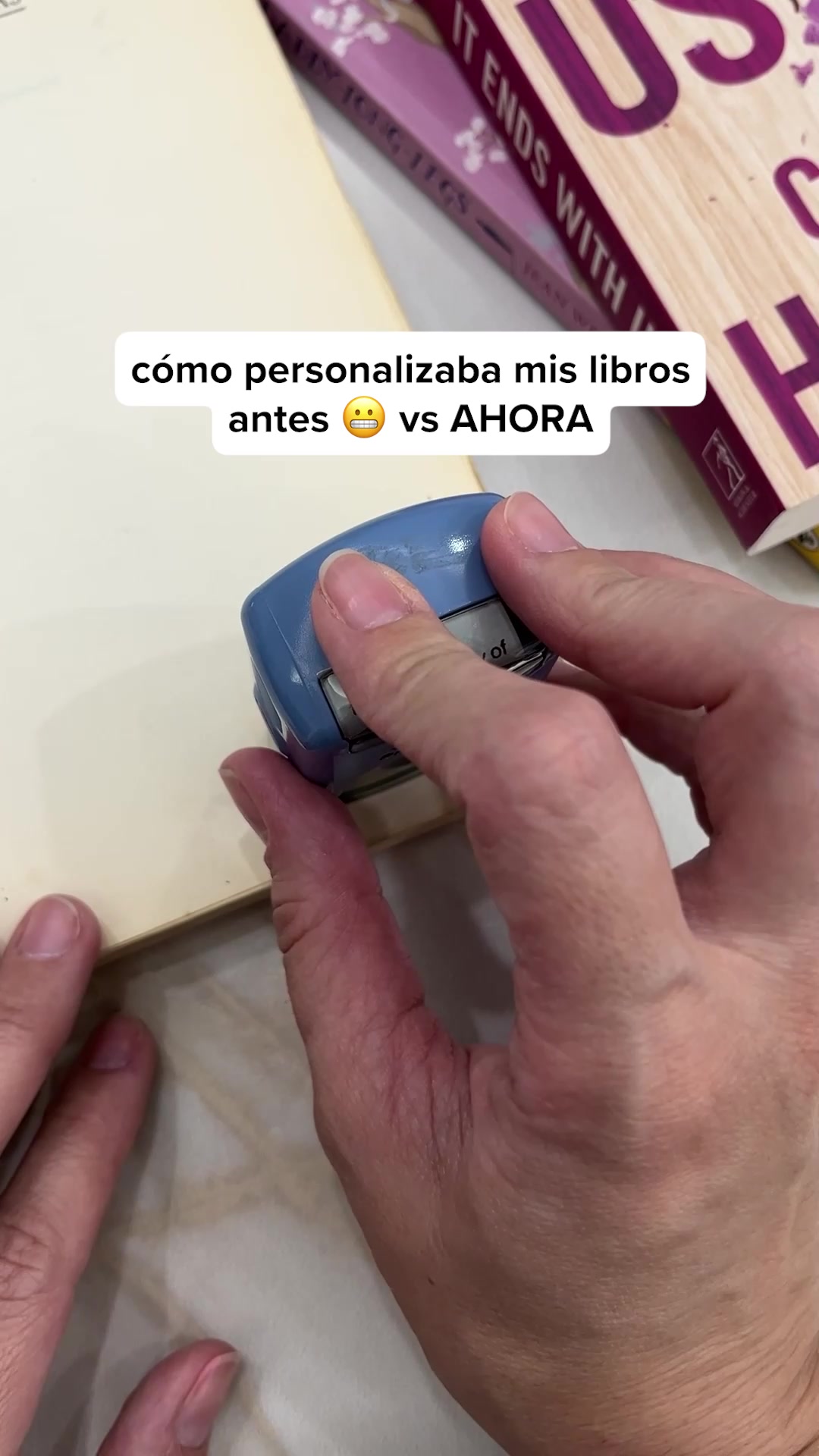 30% DE DESCUENTO: Sellador de Libros Personalizado 📕✨