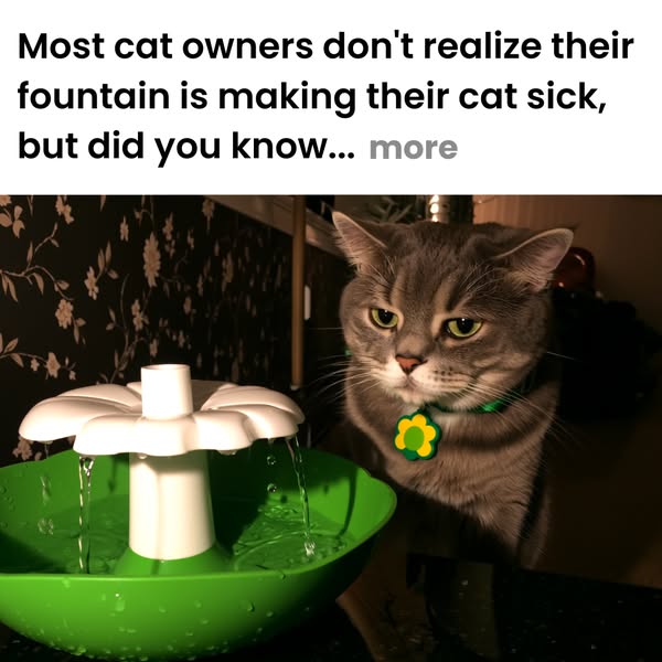 Read If You Own A Cat Water Fountain 👆