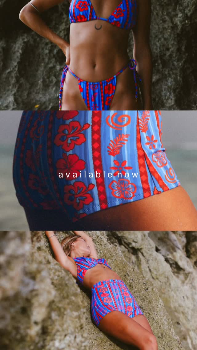 Legend says Solara was the name given to the sun goddess who painted the sky each evening. 

As she descended, she left a trail of rouge across the sea — a reminder that even endings can burn bright.

This collection channels her energy: Radiant, bold, untamed, & impossibly magnetic. Every item is designed to move with the body, catch the light, and leave a trace — like the final streak of sunset across the ocean.

We give you… 

S O L A R A  R O U G E

Available Now 🌅 
 
#newcollection #surfwear #surfergirl #surfbrand #adventuregirl