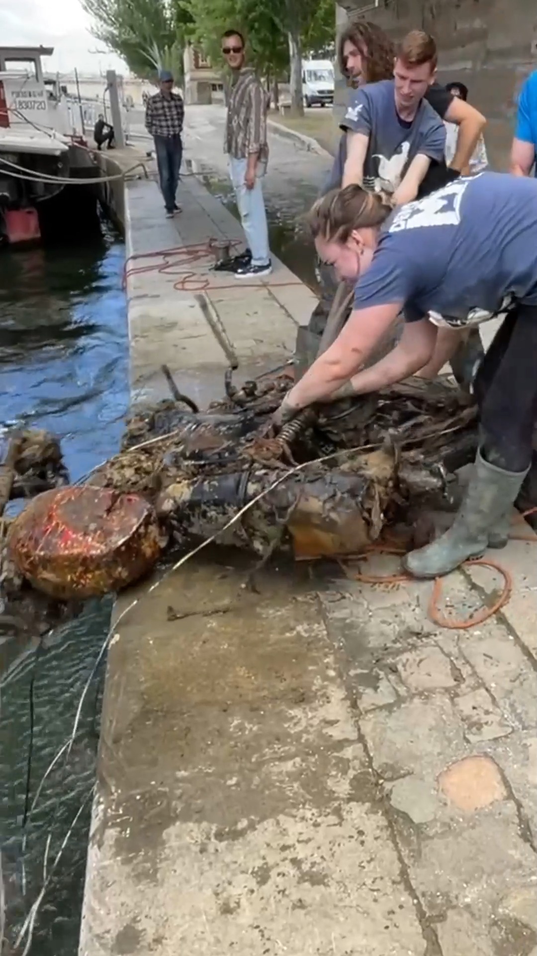 Took everything we had! #MagnetFishing #TreasureHunting #fblifestyle