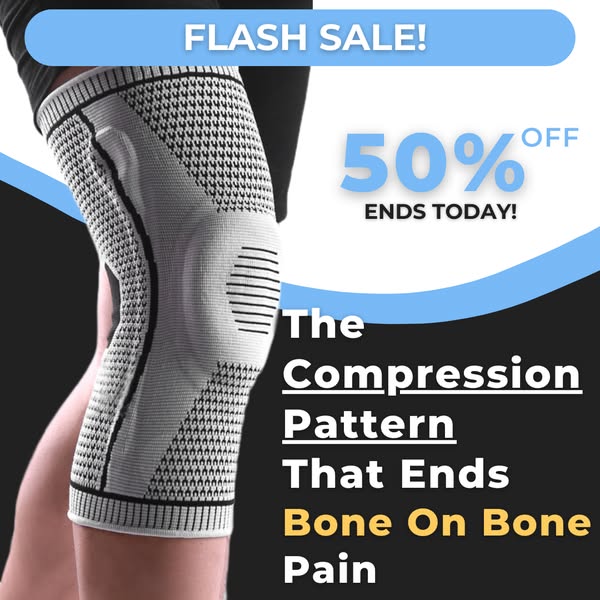 😍 Seniors & Athletes Love These Knee Sleeves