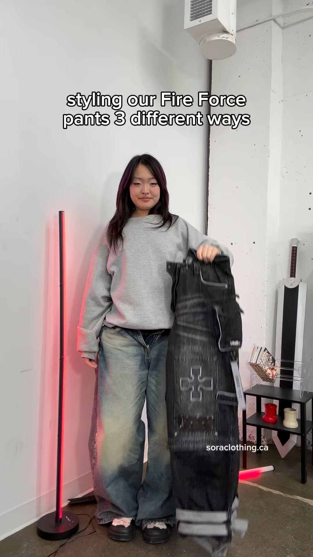 3 ways to style our newly dropped pants 🖤