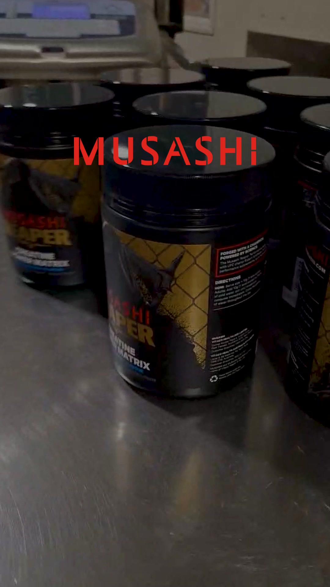 At Musashi, champions settle for nothing less. Fuel focus, power, and recovery with the Reaper Creatine Power Matrix.