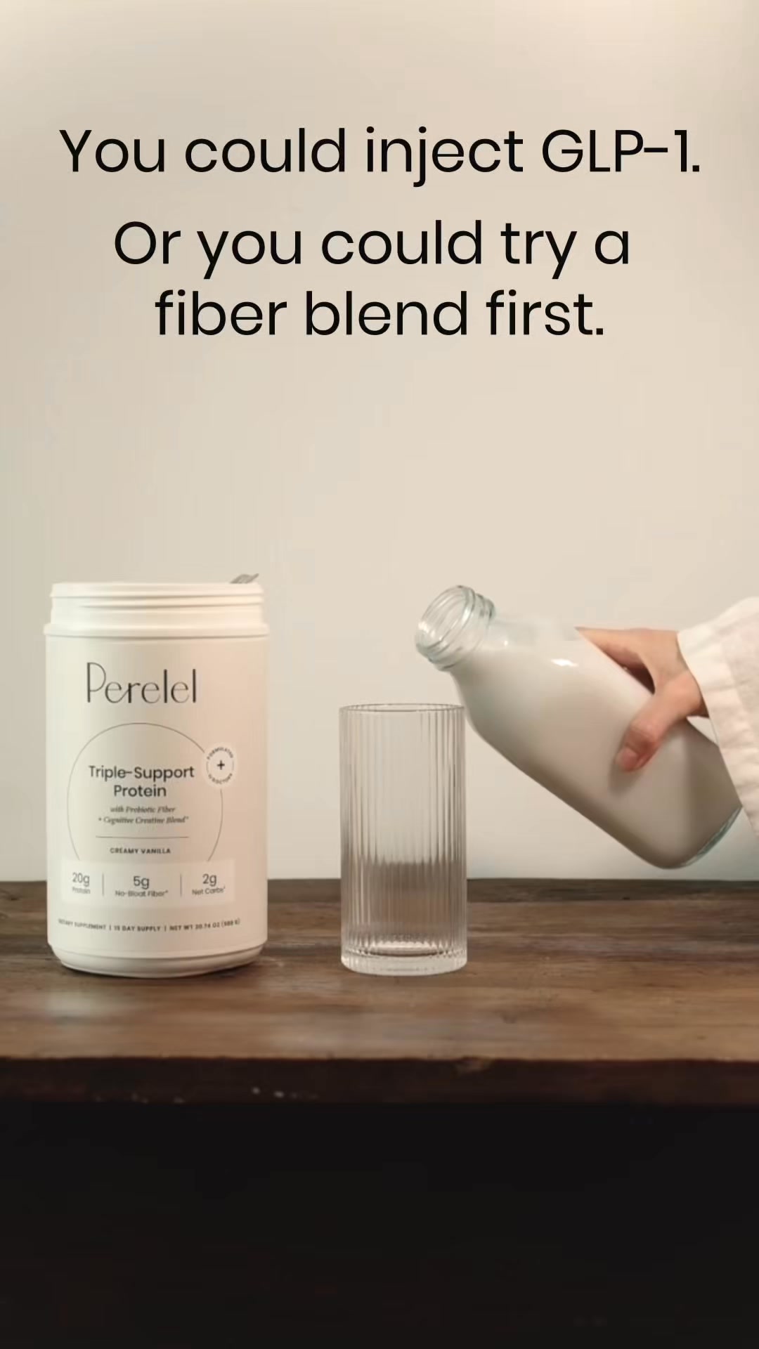 20g of Protein + 5g of Fiber