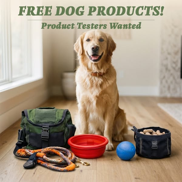 Free Dog Products — Become a Verified Tester
