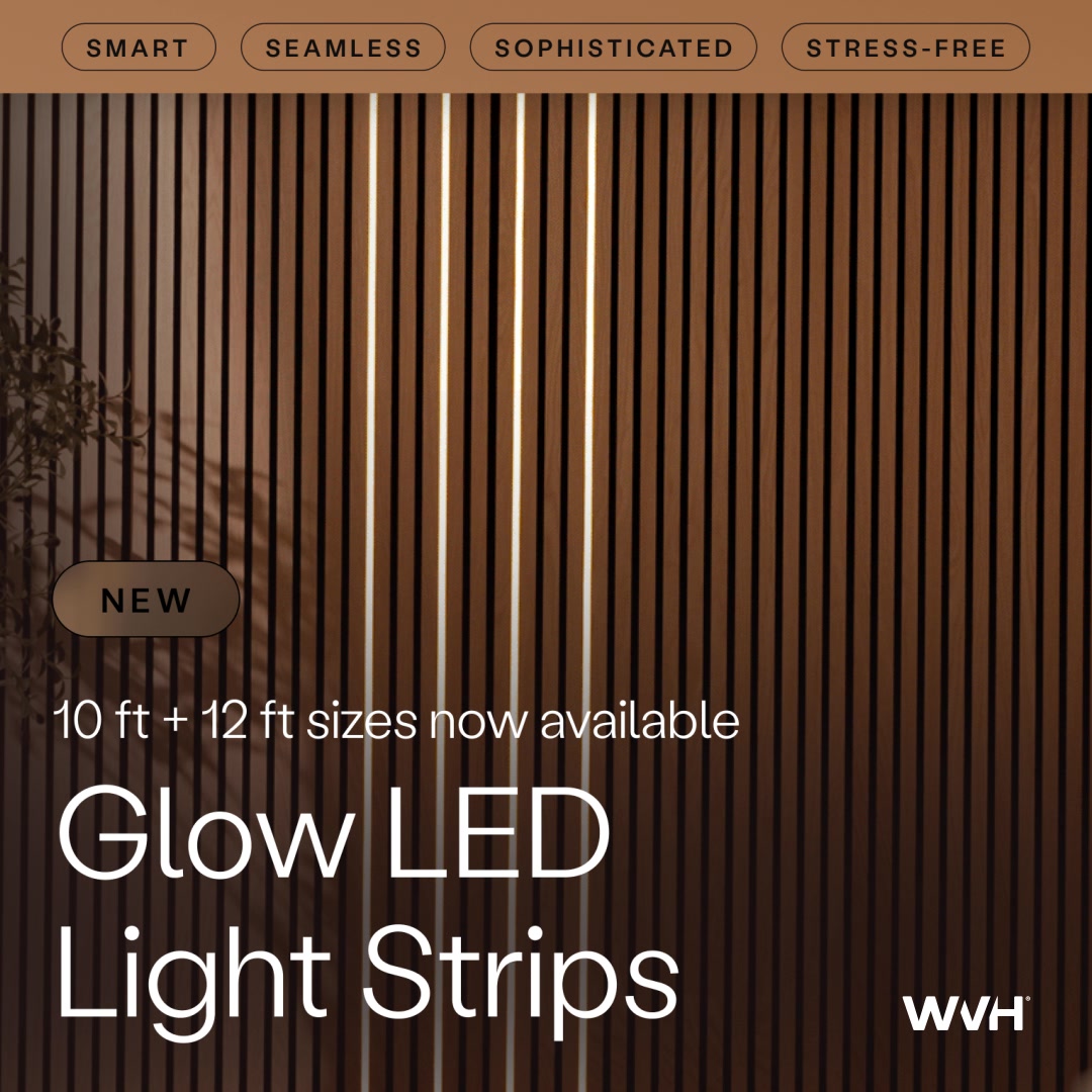 Slatpanel® Glow: Extended Sizes