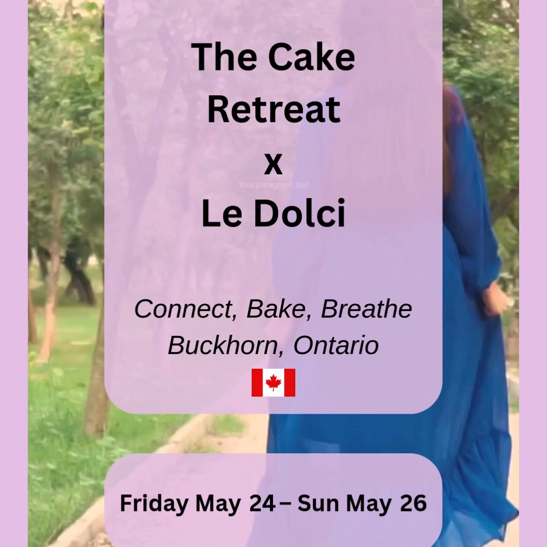 Indulge in Cake & Calm