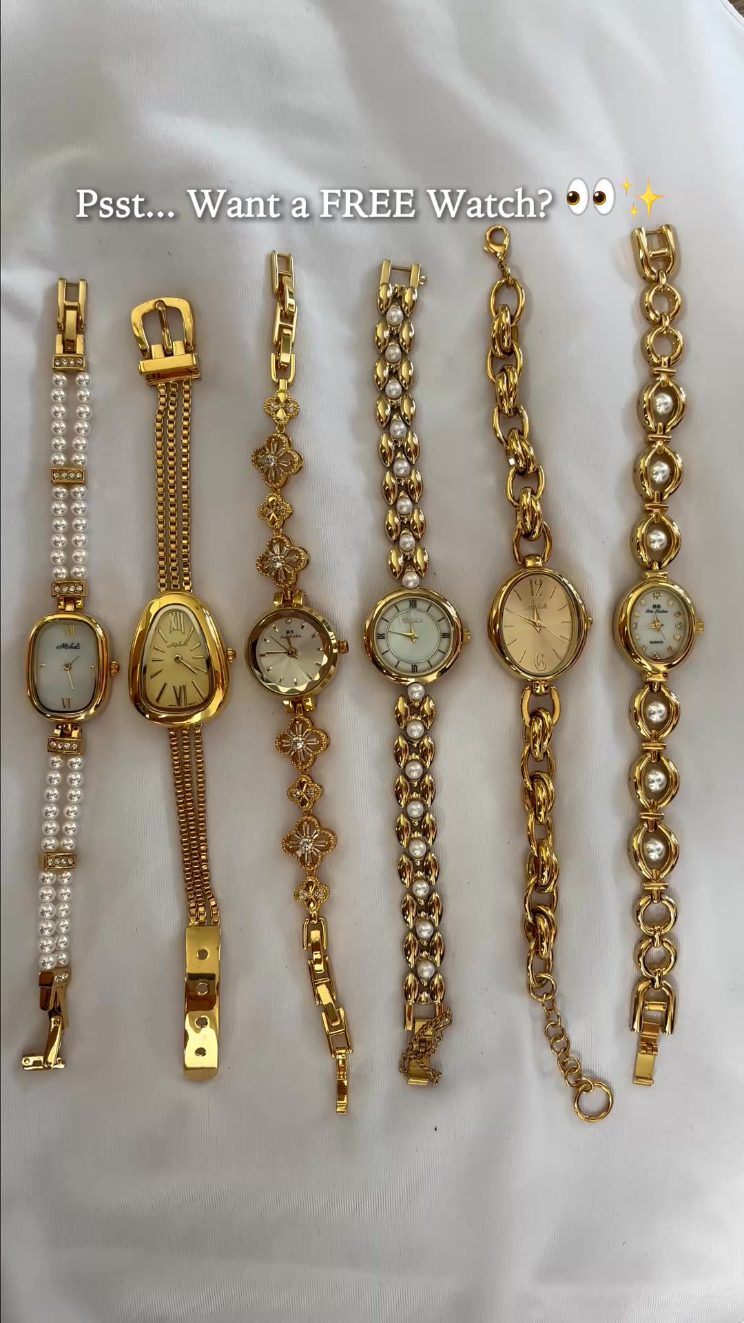 Vintage watches: Buy 1, Get 1 Free