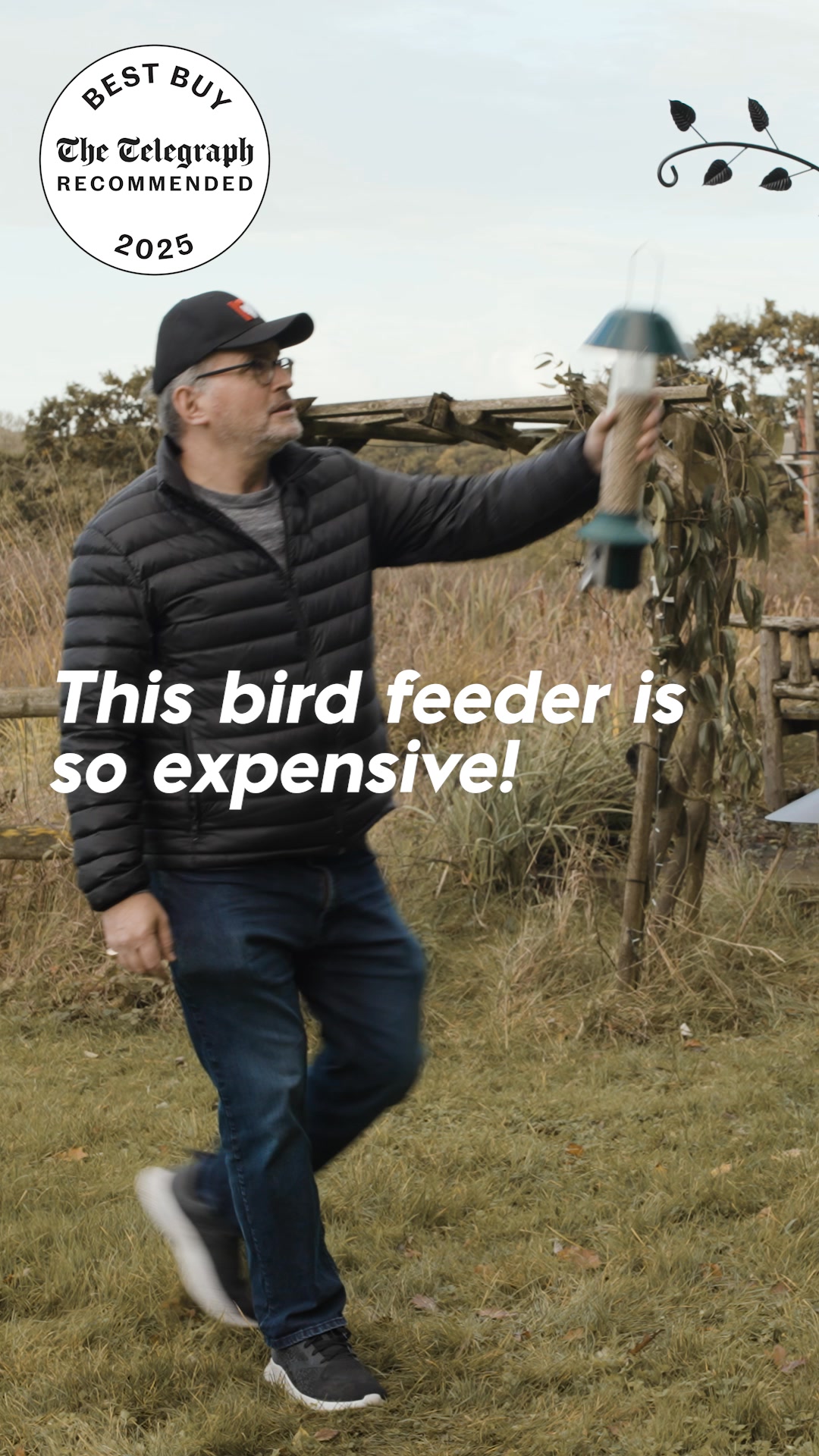 Sick of squirrels feeding on your bird feeder? Meet our award winning PestOff Feeder.