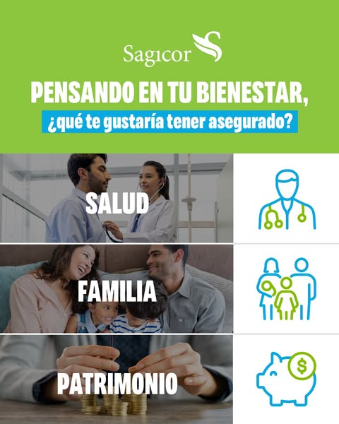¿Vos qué elegís? Sea lo que sea, en Sagicor tenemos el respaldo para proteger lo que más valorás. 🛡️ Tenemos seguros de salud 🩺, vida ❤️, viaje ✈️, patrimonio 🏠, desempleo y mucho más,
todo para que siempre estés un paso adelante.

Conocé más en ➡️ sagicor.cr

#Sagicor #Seguro #Seguridad #Aseguradora #Tranquilidad #UnPasoAdelante