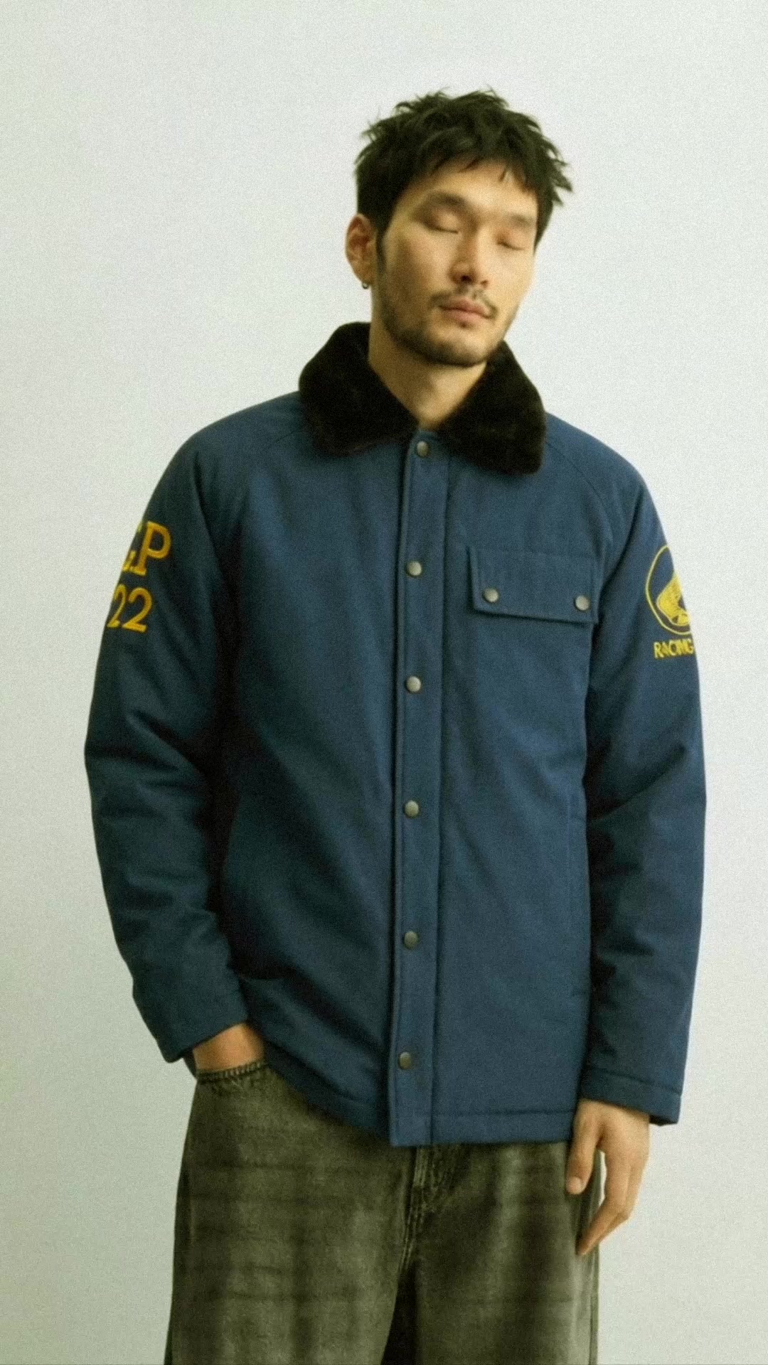 Inspired by Honda’s 1965 F1® team jacket.