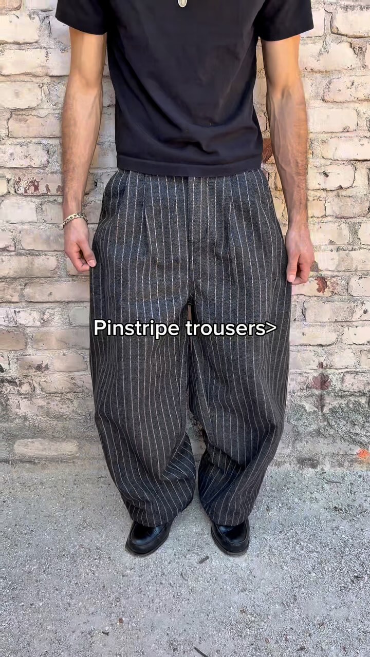 PINSTRIPE RESTOCK IS LIVE  pre made and selling fast