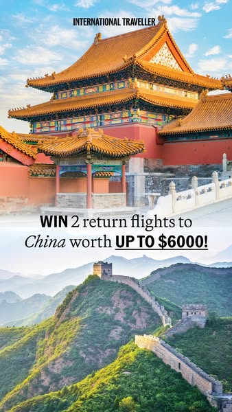 Win 2 return economy flights to China with China Southern Airlines worth up to $6000