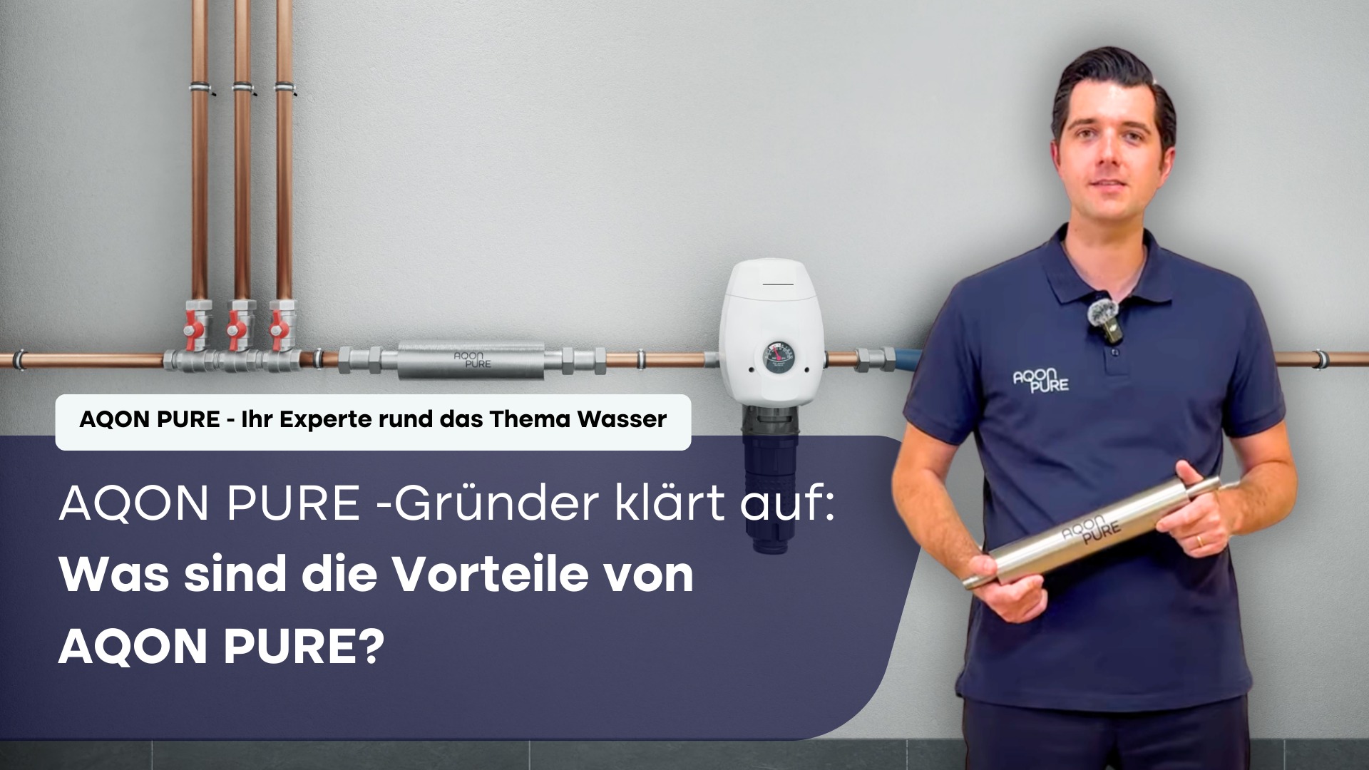 Lösung gegen Kalk im Wasser