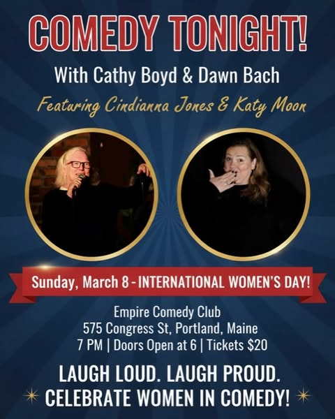 Cathy Boyd & Dawn Bach - March 8th 7:00PM