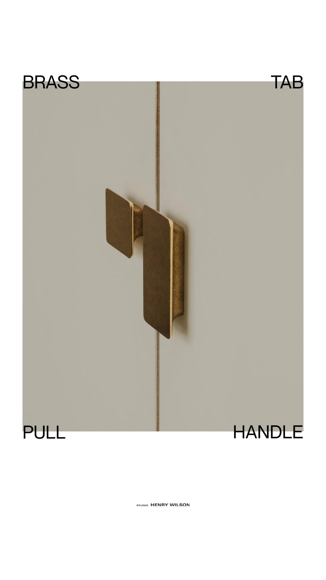 TAB pull handle | studio HENRY WILSON