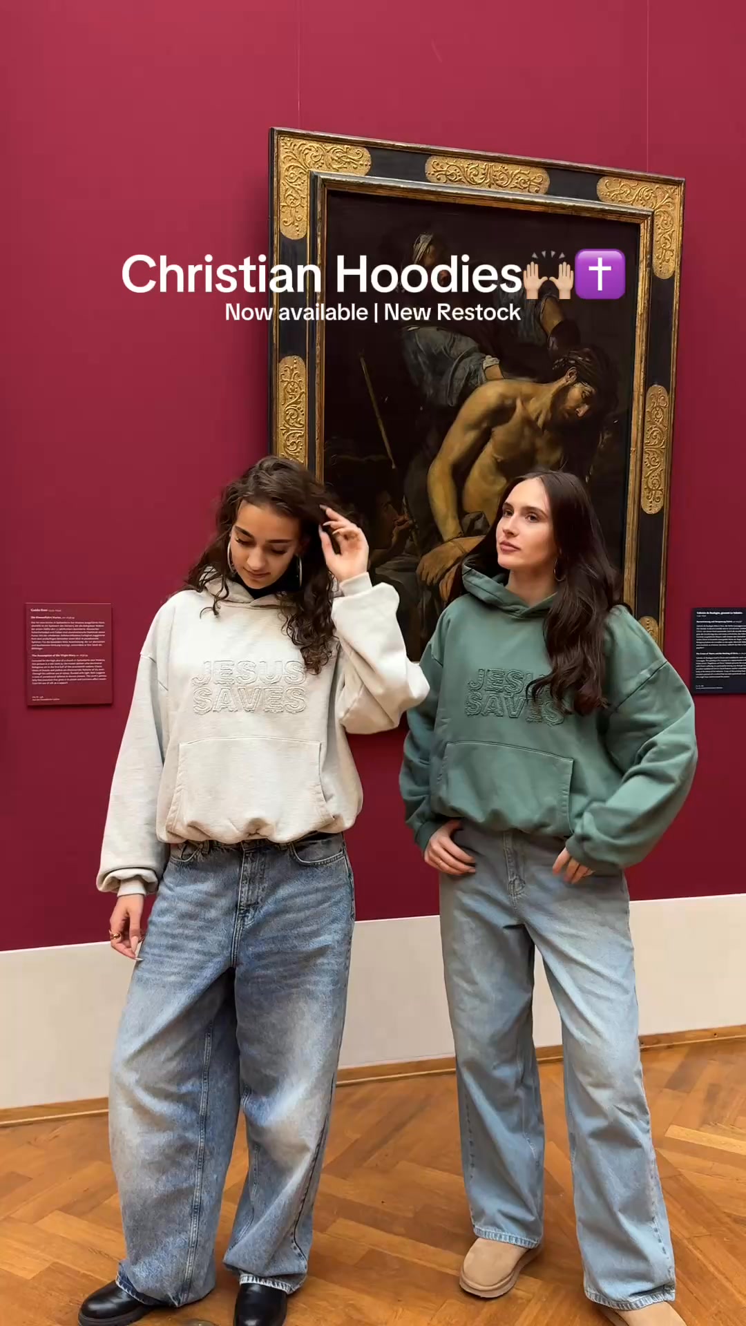 Basic Jesus Saves Hoodie✝️